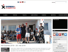 Tablet Screenshot of expressklubben.com